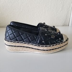 Karl Lagerfeld | Diya Platform Espadrille Flats